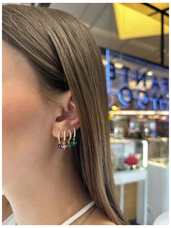 Acquista ora cerchietti pendente fiore su elefantebianco.jewelry