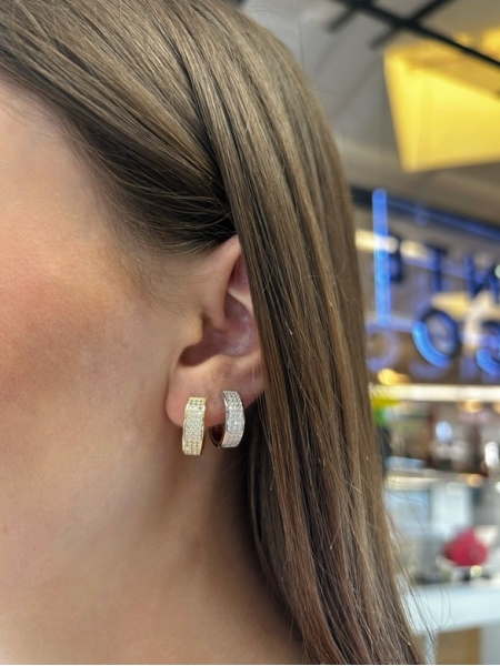 Acquista ora cerchietti 4 strisce squadrato su elefantebianco.jewelry
