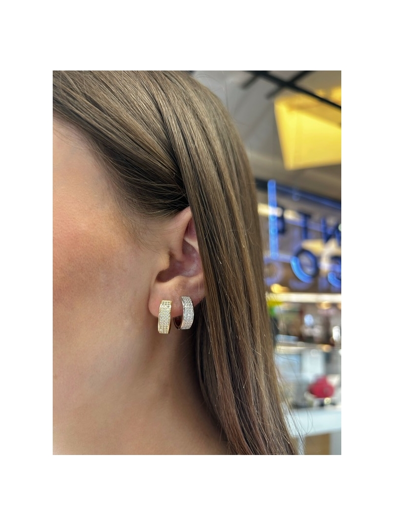 Acquista ora cerchietti 4 strisce squadrato su elefantebianco.jewelry