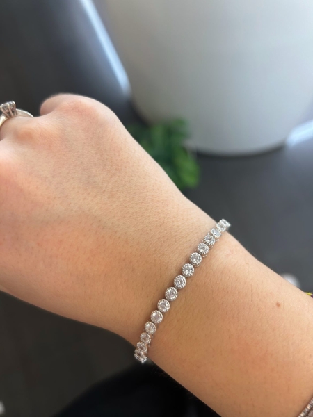 Acquista ora tennis cipollina tondo su elefantebianco.jewelry 2