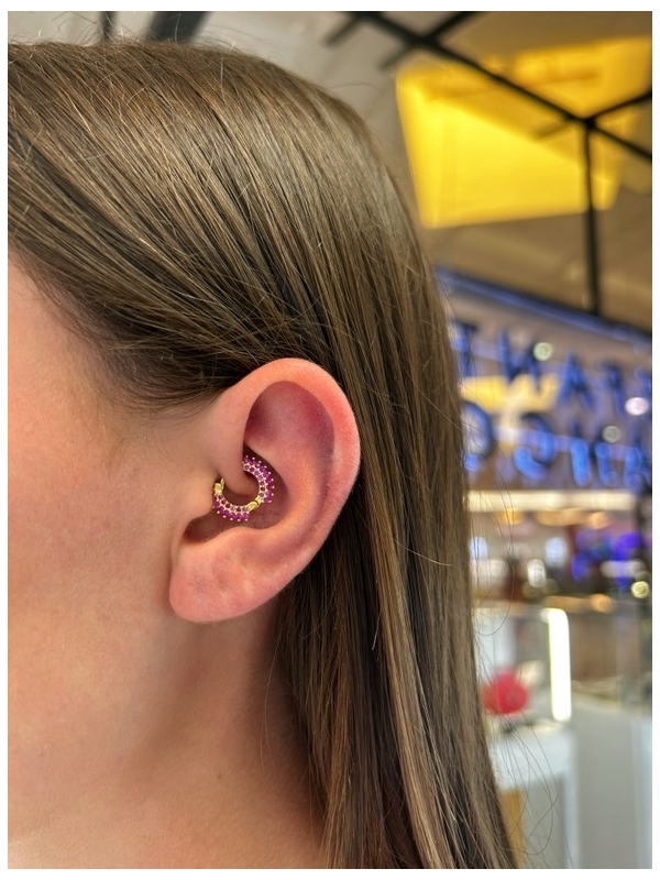 Acquista ora piercing cerchietto farfalla su elefantebianco.jewelry