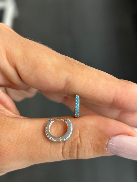 Acquista ora cerchietti mini basic avanti e dietro su elefantebianco.jewelry 2