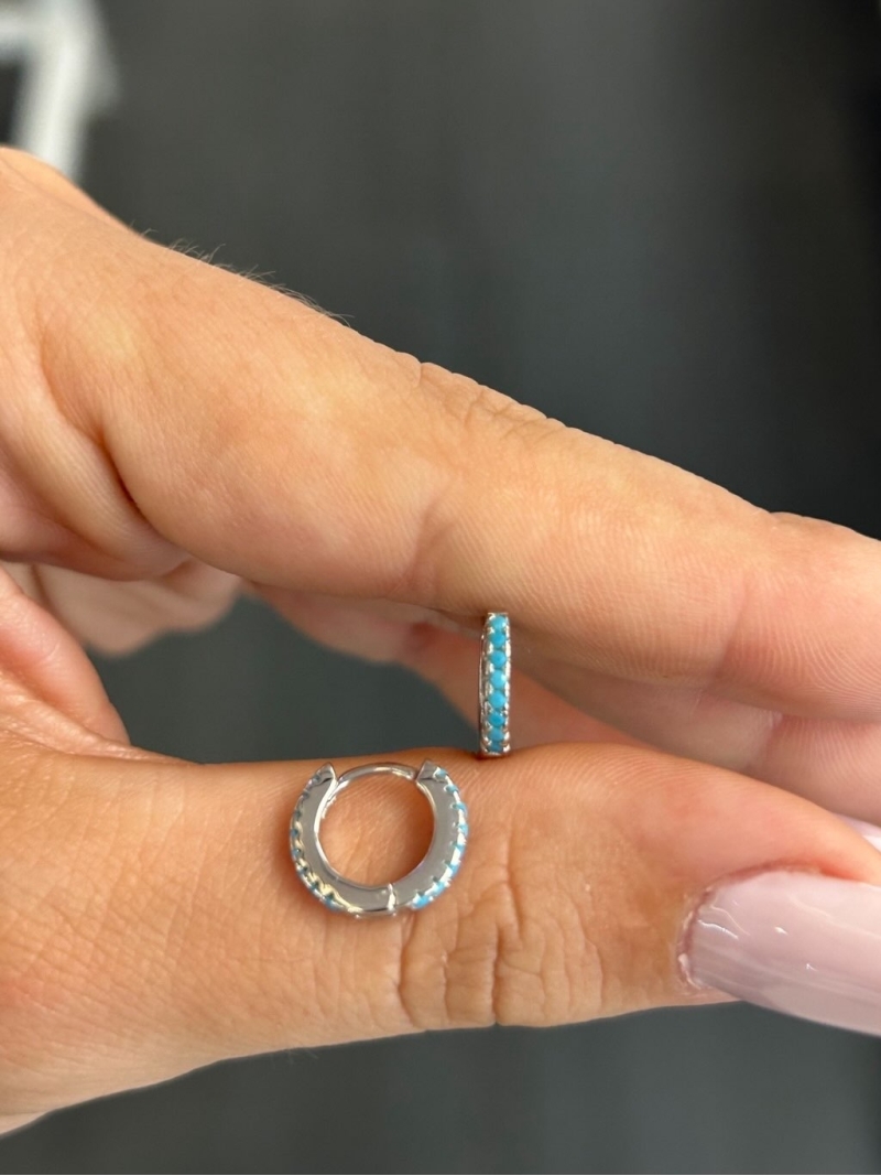 Acquista ora cerchietti mini basic avanti e dietro su elefantebianco.jewelry