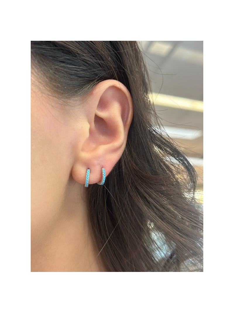 Acquista ora cerchietti mini basic avanti e dietro su elefantebianco.jewelry