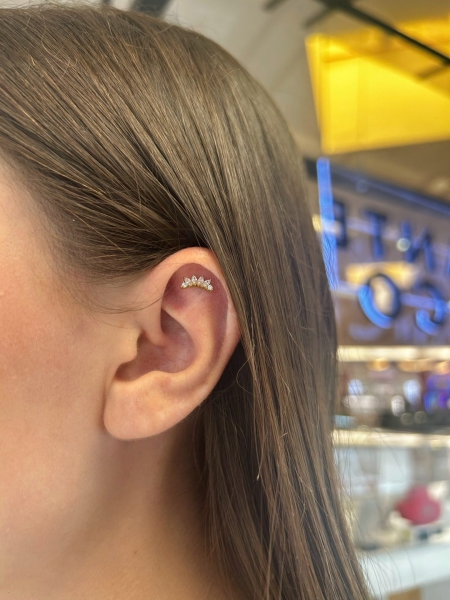Acquista ora piercing coroncina su elefantebianco.jewelry