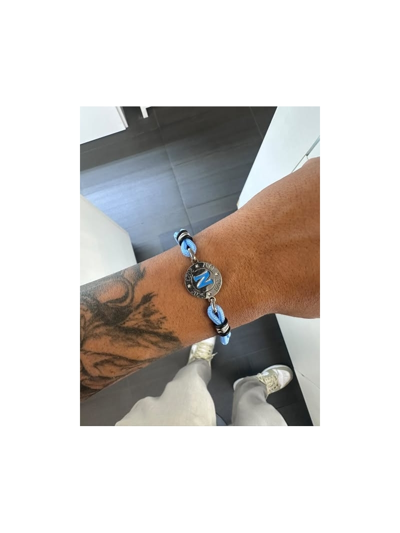 Acquista ora bracciale napoli doppio filo tessuto su elefantebianco.jewelry