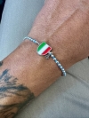Acquista ora bracciale napoli scudetto e pendente quarto scudetto su elefantebianco.jewelry