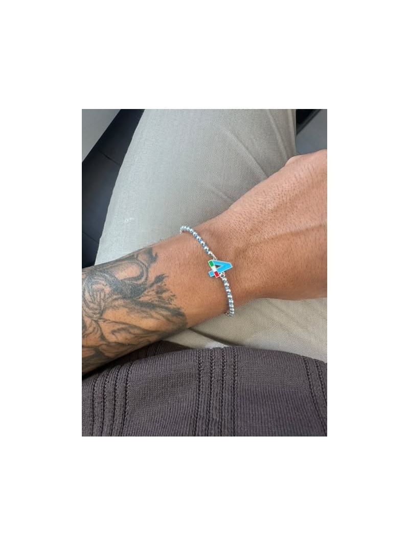 Acquista ora bracciale napoli scudetto e pendente quarto scudetto su elefantebianco.jewelry