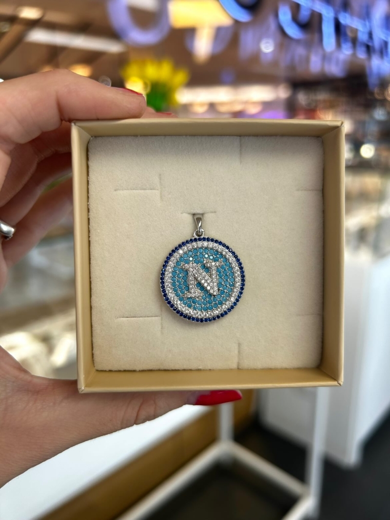 Acquista ora ciondolo napoli zirconato su elefantebianco.jewelry