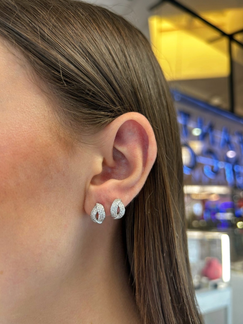 Acquista ora cerchietti nodo zirconi su elefantebianco.jewelry