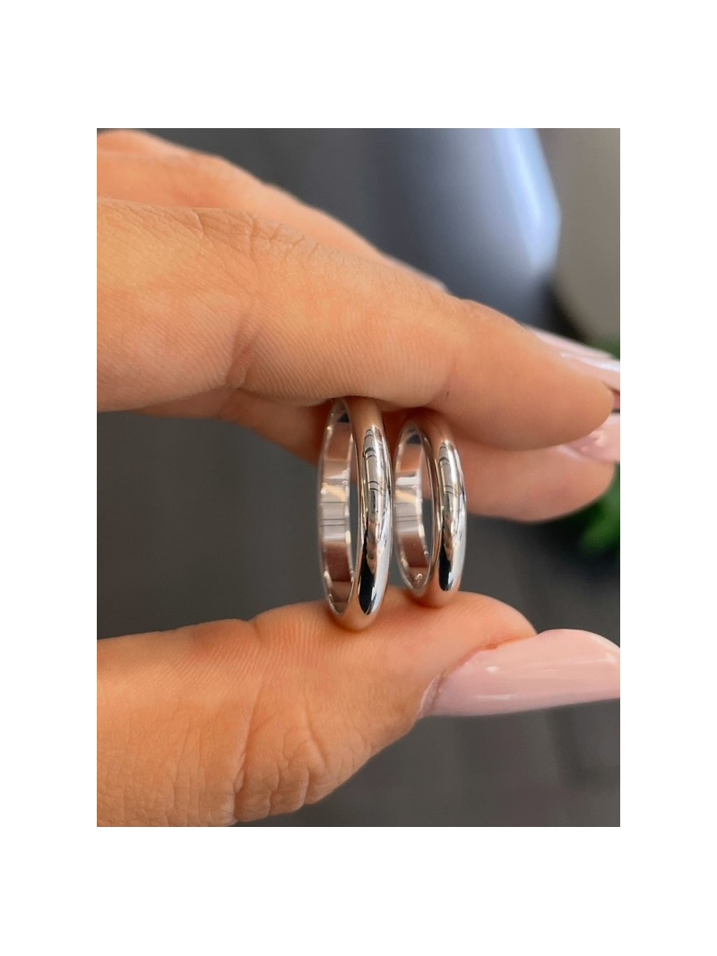 Acquista ora fedina semplice (argento 925%) su elefantebianco.jewelry