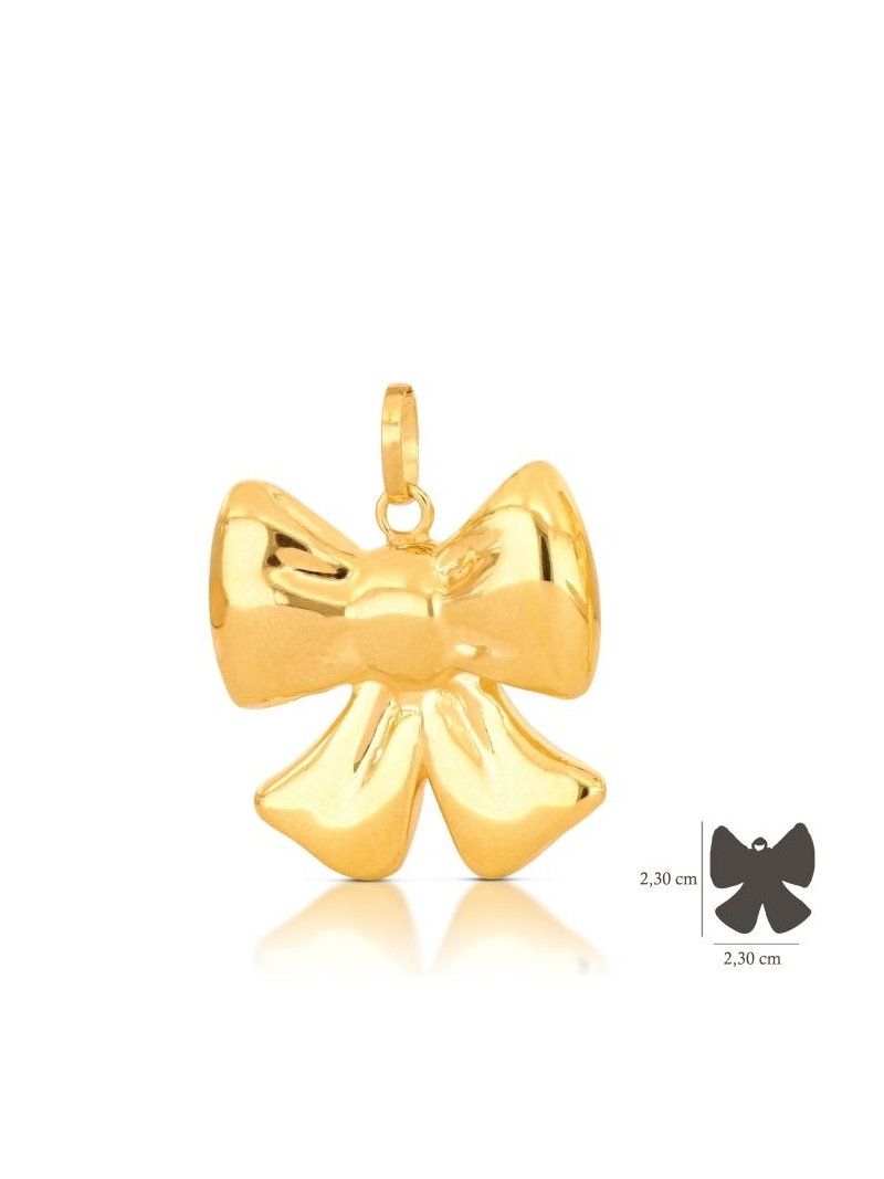 Acquista ora orecchini fiocco oro 750 su elefantebianco.jewelry