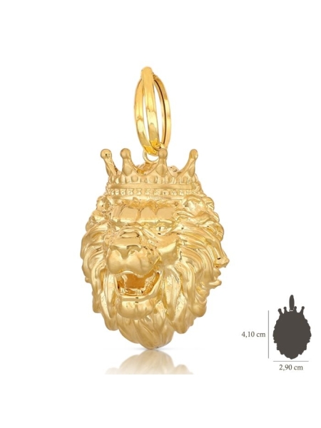Acquista ora ciondolo leone oro 750 su elefantebianco.jewelry
