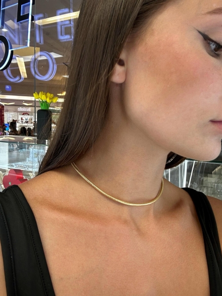 Acquista ora girocollo tubicino oro 750 su elefantebianco.jewelry 2