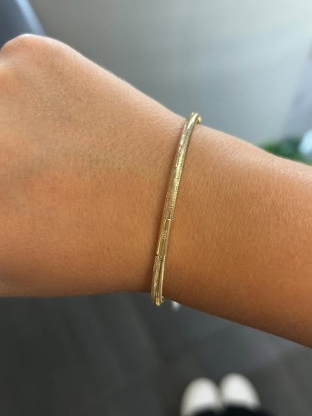 Acquista ora bracciale tubicino elastico oro 750 su elefantebianco.jewelry 2