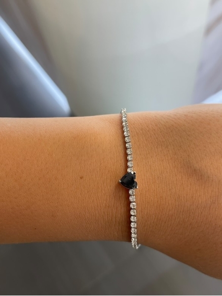Acquista ora bracciale amore chiara (nero) su elefantebianco.jewelry