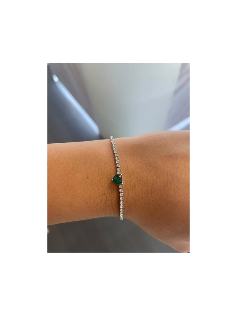 Acquista ora bracciale amore chiara (verde) su elefantebianco.jewelry
