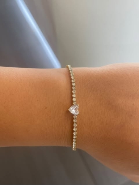 Acquista ora bracciale amore chiara base gold (bianco) su elefantebianco.jewelry