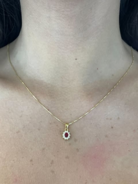 Acquista ora collana mini kate gold (rossa) su elefantebianco.jewelry 2