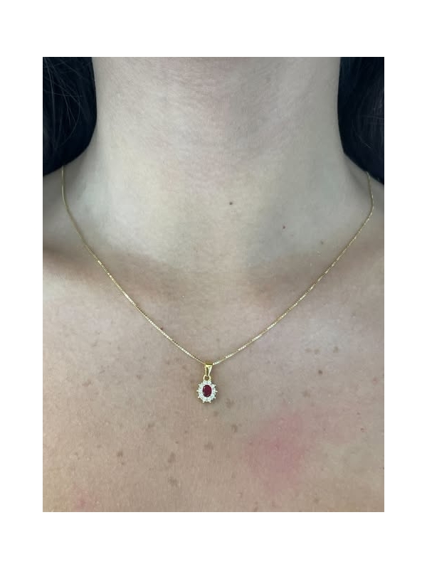 Acquista ora collana mini kate gold (rossa) su elefantebianco.jewelry