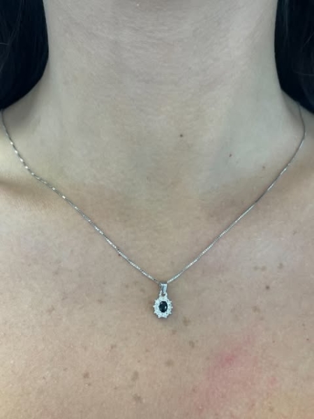 Acquista ora collana mini kate rodio (nera) su elefantebianco.jewelry 2