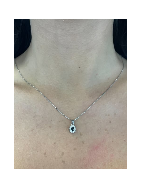 Acquista ora collana mini kate rodio (nera) su elefantebianco.jewelry