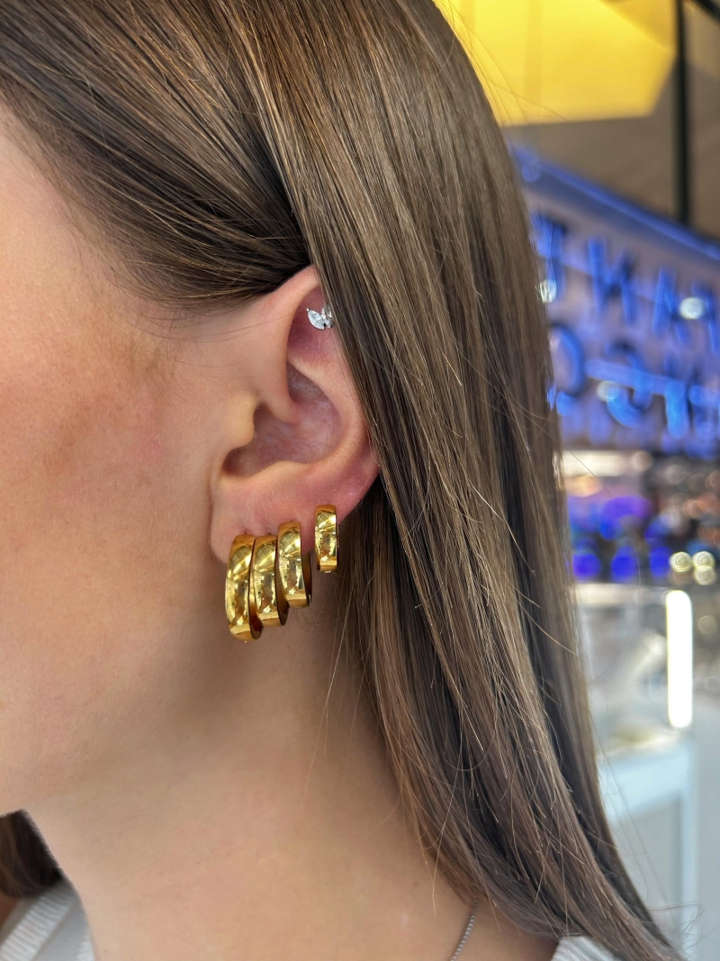 Acquista ora cerchietti bombati su elefantebianco.jewelry
