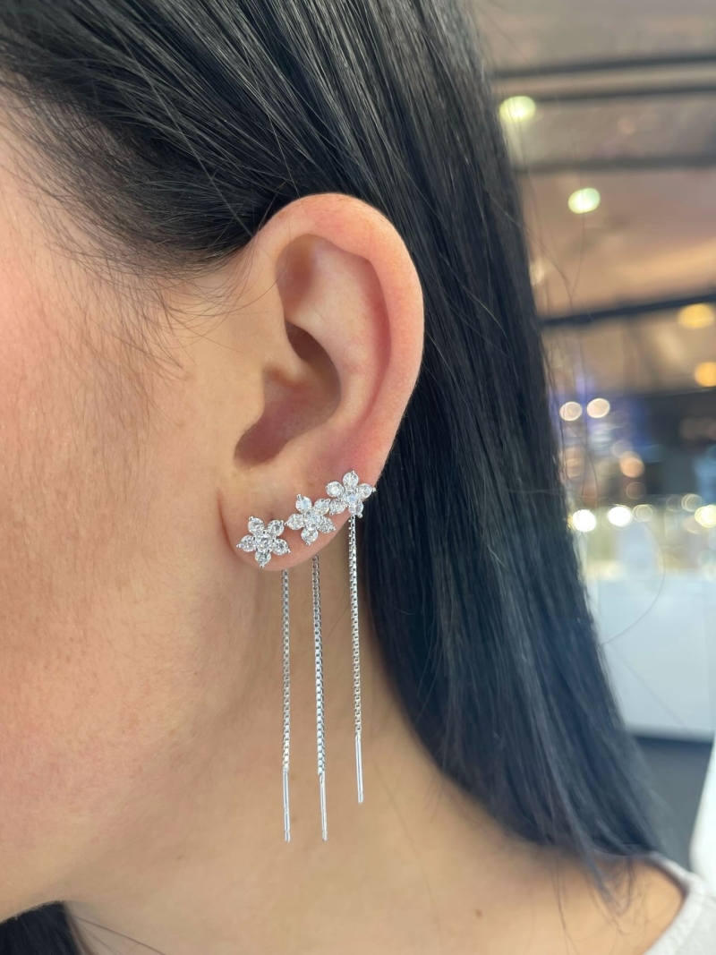 Acquista ora saliscendi lovli margherita bianco su elefantebianco.jewelry