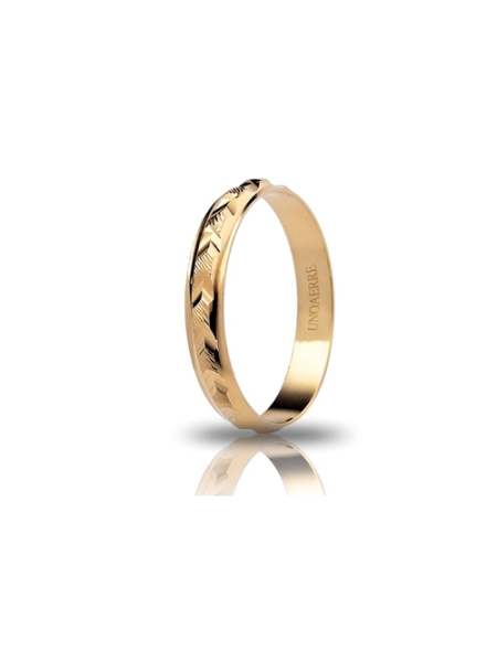 Acquista ora Fedina Verbena in oro giallo su elefantebianco.jewelry