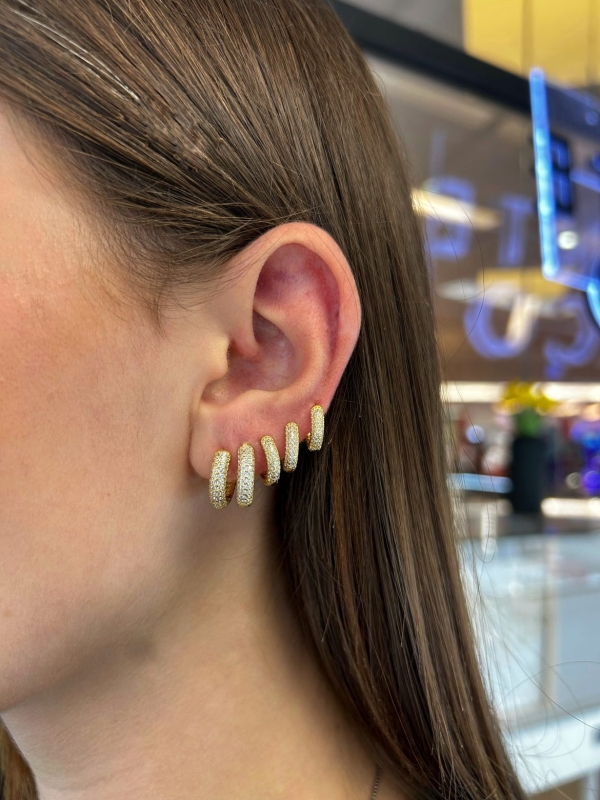 Acquista ora cerchietti fronte retro gold su elefantebianco.jewelry