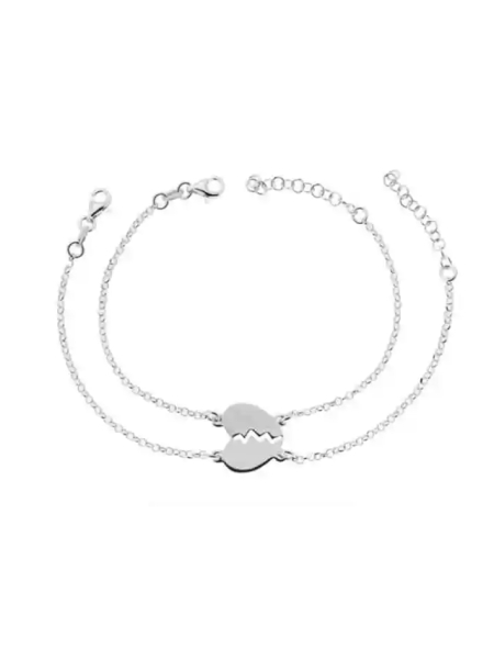 Acquista ora braccial cuore spezzato (incisione omaggio) su elefantebianco.jewelry