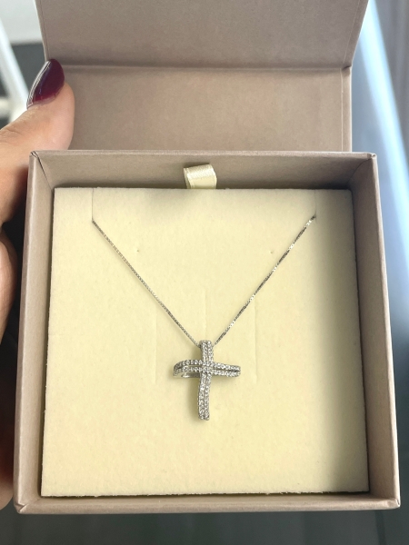 Acquista ora collana croce su elefantebianco.jewelry 2
