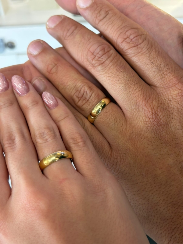 Acquista ora fedine lisce bombate su elefantebianco.jewelry