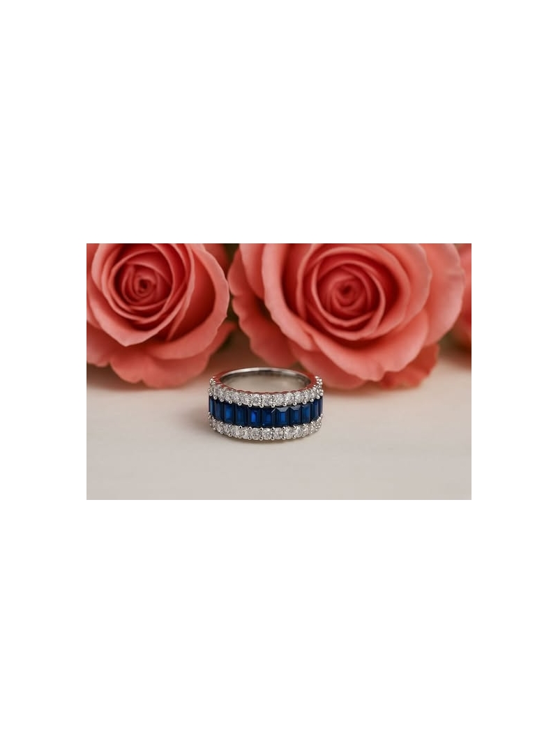 Acquista ora anello baguette su elefantebianco.jewelry