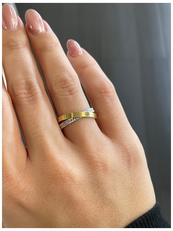Acquista ora fedina intreccio d'amore (argento 925%) su elefantebianco.jewelry