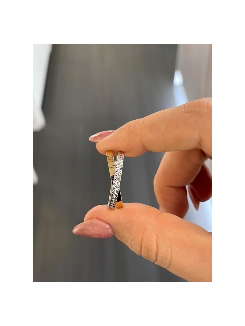 Acquista ora fedina intreccio d'amore (argento 925%) su elefantebianco.jewelry