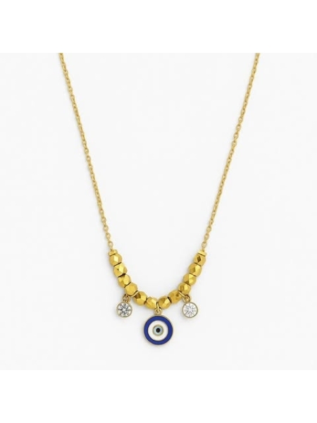 Acquista ora collana brosway occhio greco e zirconi su elefantebianco.jewelry