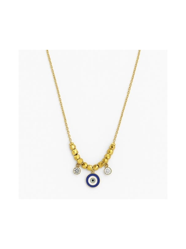 Acquista ora collana brosway occhio greco e zirconi su elefantebianco.jewelry