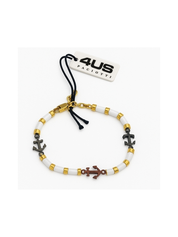 Acquista ora bracciale cesare paciotti ancora oro su elefantebianco.jewelry
