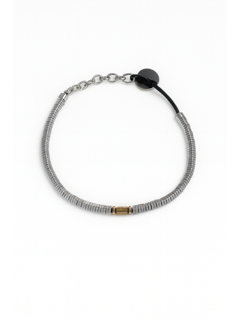 Acquista ora bracciale cesare paciotti sfaccettato dettaglio oro su elefantebianco.jewelry