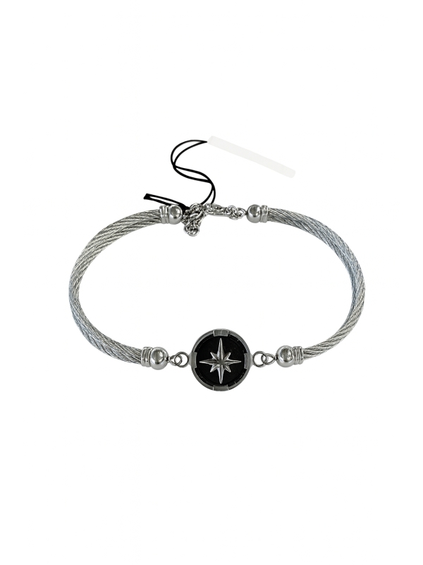 Acquista ora bracciale cesare paciotti rosa dei venti nera su elefantebianco.jewelry