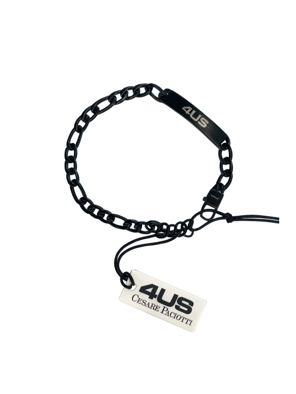 Acquista ora bracciale cesare paciotti catena nero su elefantebianco.jewelry