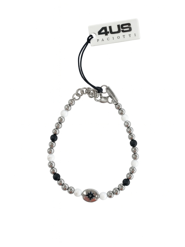 Acquista ora bracciale cesare paciotti pallinato rosa dei venti su elefantebianco.jewelry