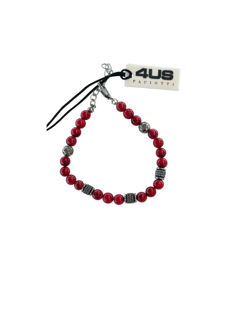 Acquista ora bracciale cesare paciotti pallinato rosso su elefantebianco.jewelry