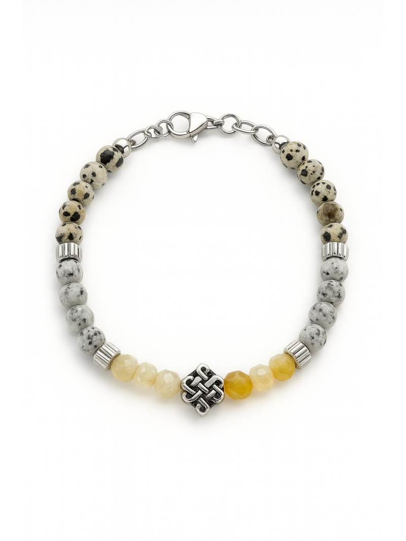 Acquista ora bracciale cesare paciotti pallinato bianco e giallo su elefantebianco.jewelry