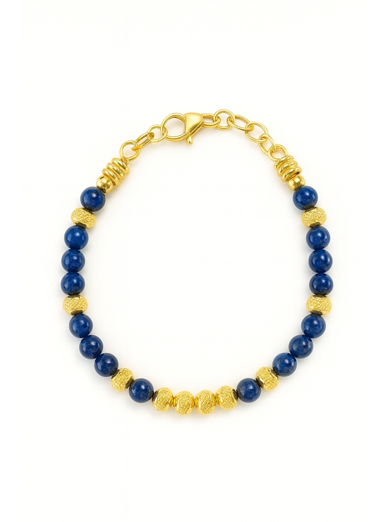 Acquista ora bracciale cesare paciotti pallinato blu e oro su elefantebianco.jewelry