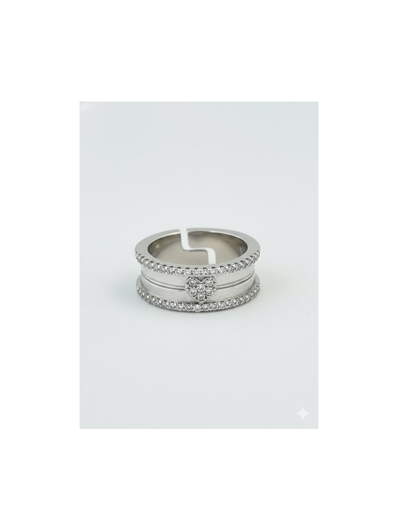 Acquista ora anello uomo fascia cure incastonato su elefantebianco.jewelry