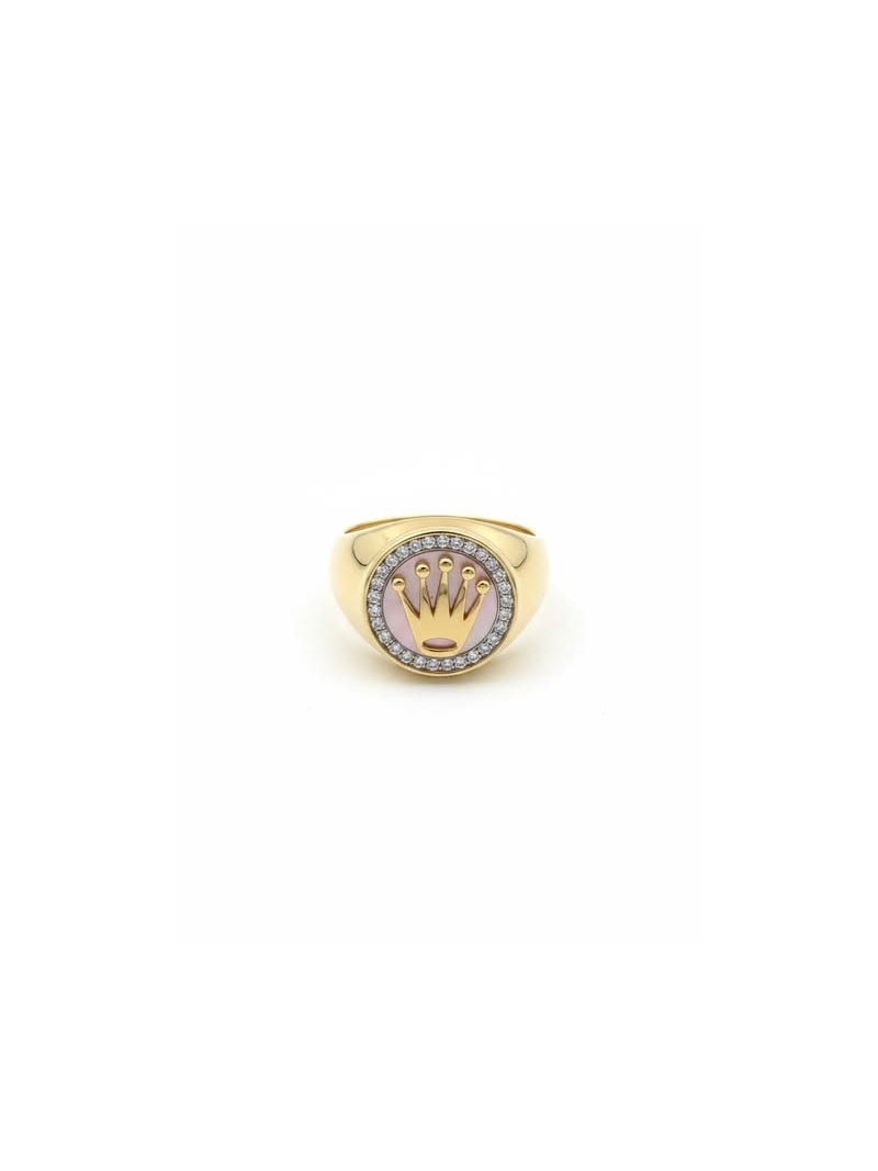 Acquista ora anello uomo rolex fondo silver corona oro su elefantebianco.jewelry