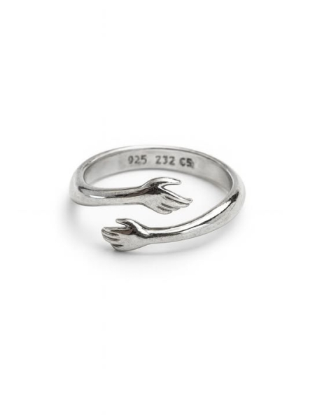 Acquista ora anello abbraccio su elefantebianco.jewelry