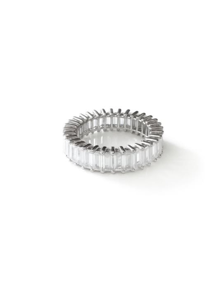 Acquista ora anello baguette luminosa su elefantebianco.jewelry